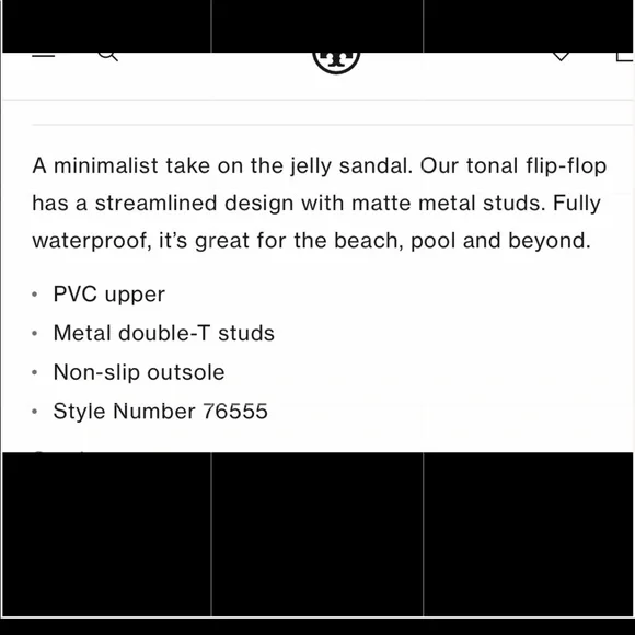 Tory Burch studded jelly - Picture 5 of 10